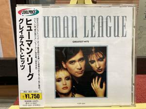 【CD】HUMAN LEAGUE ☆ Greatest Hits 国内盤 95年 JP Virgin リイシュー ベスト盤 88年作 愛の残り火 歌詞対訳解説帯付き 良品