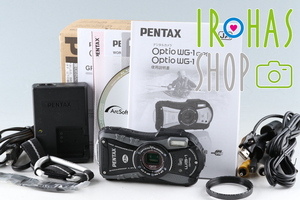 Pentax Optio WG-1 GPS Digital Camera With Box #45526L7