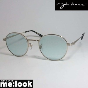 John Lennon　ジョンレノン 丸メガネ クラシック サングラス フレーム JL543-2-50 ヘアラインシルバー