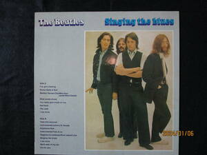 レア 希少 超名盤 The Beatles Singing the blues ビートルズ GET BACK LET IT BE ABBEY ROAD SESSION LPレコード Wax Vinyl カラー ジャケ