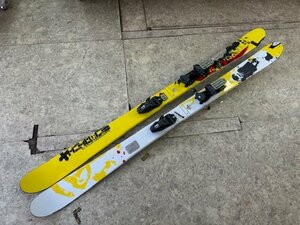 1●748　ROSSIGNOL　ロシニョール　scratch　BC　スキー　ファットスキー　171cm　128-98-121 mm　R/19.2ｍ　中古　≪札幌/店頭引取OK!≫