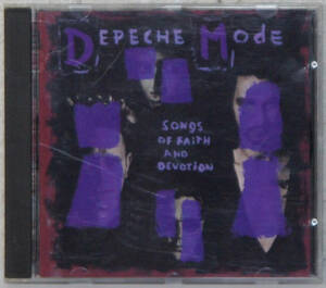 CD ● DEPECHE MODE / SONGS OF FAITH AND DEVOTION ●945243-2 デペッシュ・モード Y483