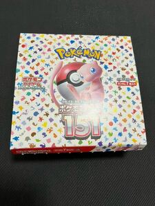 pokemon ポケモンカードゲーム 151 ポケカ 1ボックス 未開封 パック BOX拡張パック