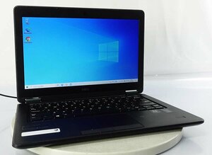 ワケあり Windows10 AC有 12.5インチ Dell Latitude E7250/Core i7 5600U/メモリ8GB/SSD256GB/OS有 デル ノート PC パソコン S040904