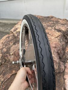 送料込 DURO ホワイト ウォール スリック タイヤ slick tire stingray fairlady シュウィン スティングレー フェアレディー schwinn