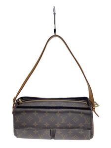 LOUIS VUITTON◆ヴィバシテMM_モノグラム・キャンバス_BRW/PVC/BRW