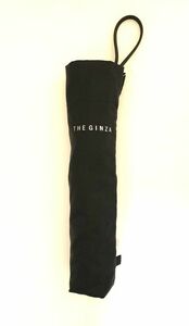 新品　THE GINZA　ザ・ギンザ　折り畳み傘　カラー/ブラック　雨具　ゴルフ　アウトドア