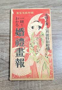 SEIKO　服部時計店広告　主婦の友　三月号　特別付録　「一日でわかる婚礼書報」