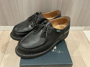 PARABOOT ミカエル 40.5 NOIRE 黒 ブラックパラブーツ MICHAE チロリアンシューズ　