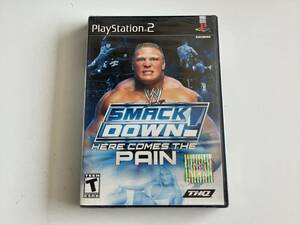 未使用品北米版　22-PS2-1169　プレイステーション2　Smackdown: Here Comes the Pain　スマックダウン　（エキサイティングプロレス5）