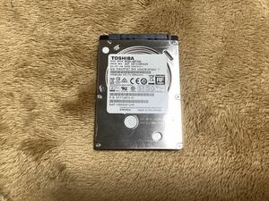 【動作確認済】HDD 500GB TOSHIBA MQ01ABF050 中古 TOSHIBA SATA 2.5インチ