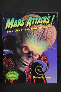 未読　購入時の状態　ティムバートン　マーズアタック　MARS ATTACKS! The Art of the Movie Karen R.Jones DEL REY Sience fiction　