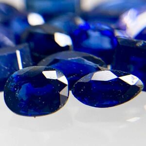 ◆天然サファイアおまとめ50ct◆m 裸石 宝石 Sapphire sapphire サファイア コランダム 藍玉 jewelry ジュエリー ①