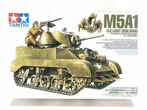 タミヤ　1/35　アメリカ軽戦車 M5A1ヘッジホッグ 追撃作戦セット　35313　プラモデル　同梱OK　1円スタート★M