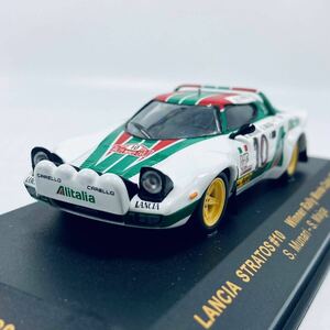 外箱無し ixo 1/43 LANCIA STRATOS #10 Winner Rally Monte Carlo 1976 ランチア ストラトス モンテカルロラリー アリタリアカラー