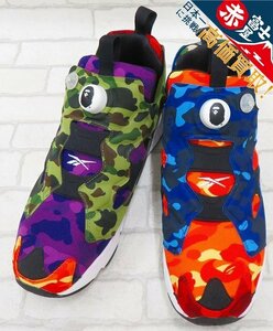 2S9237/A BATHING APE×Reebok Instapump Fury OG Q47370 ア ベイジング エイプ リーボック インスタポンプフューリー 27.5cm