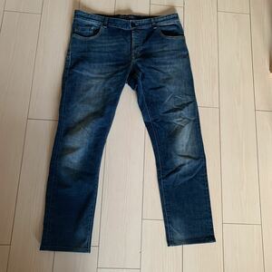 ★ メッサジェリエ ★MESSAGERIE デニムパンツ ★ made in italy★slim fit サイズ34★送料込