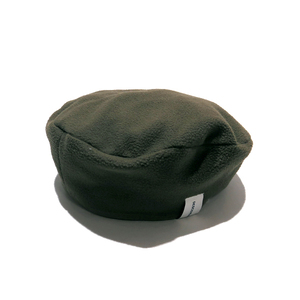 DESCENDANT ディセンダント 20AW MITCHELL BERET ミッチェル ベレー オリーブドラブ フリース 帽子 キャップ DCDT