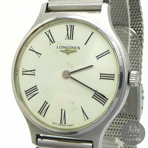 1円～LONGINES ロンジン 4427 メンズ ウォッチ ローマインデックス Cal.L847.4 17石 手巻◆クリックポストor佐川◆5/18(土)終了◆質屋-9687