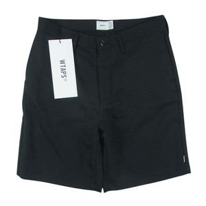 WTAPS ダブルタップス 22SS 221TQDT-PTM04 SHORTS ハーフ ショート パンツ ショーツ ブラック系 03【極上美品】【中古】