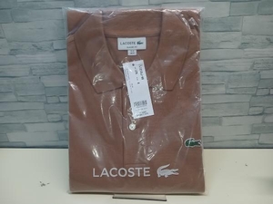 美品 LACOSTE ラコステ L1212LJ-99 半袖 ポロシャツ ブラウン 定番 新品タグ付き