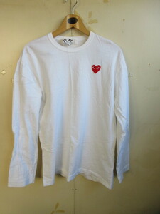 COMME des GARCONS PLAY コムデギャルソン　プレイ 半袖Tシャツ　ＸＬ