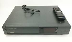 動作品 Panasonic ビデオデッキ NV-F400 本体 リモコン Hi-Fi STEREO レコーダー ビデオテープ VHS 映像機器 松下電器