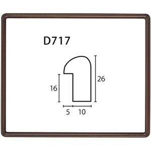 デッサン用額縁 木製フレーム D717 アクリル付 インチ