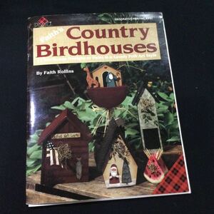 トールペイント　洋書　図案集　トールペインティング　バードハウス　英語　作品集 birdhouse