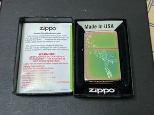 2007年製 ZIPPO 「フェアリー」 ジッポー ライター 喫煙具 チタンカラー 使用頻度少 並行輸入 国内未発売