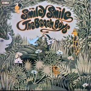 英CAPITOL盤LP！緑ラベル！Beach Boys / Smiley Smile 1967作の69年プレス ST 9001 コーティング・ジャケ ビーチ・ボーイズ Brian Wilson