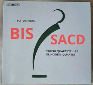 SACD 弦楽四重奏 BIS アルノルトシェーンベルク グリンゴルツカルテット ビス アーノルドシェーンベルク arnold schoenberg gringolts