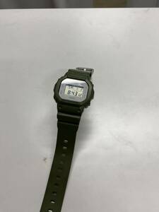 腕時計 CASIO G-SHOCK DW-5600E 3229 PROTECTION ST.STEEL WATER RESIST 20BAR カシオ Gショック 不動品