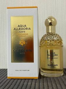 N4D117◆ ゲラン アクアアレゴリア フォルテ マンダリン バジリック オードパルファム EDP 香水 75ml