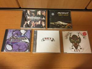 【未開封含む】SOBUT CD5枚セット『7SONG(w/REACH)』『SOBUT×WE GO!』『BITE THE WORLD』『CIV Tour CD(w/FUNSIDE)』『DEA(V.A.)』