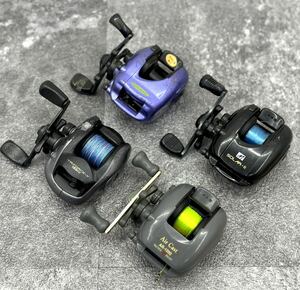 1円〜■リール 4個 まとめ ベイトリール Daiwa 153iV AR-1200 SOLAR-Ⅱ 釣具 釣り SZM ダイワ ■兵庫県姫路市から 24-775