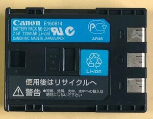 CANON,ビデオカメラ用バッテリー,NB-2LH,純正,中古