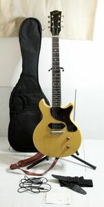 ギブソン レスポール Gibson Les Paul Junior LPJ-D65山野楽器購入 ギターストラップ 楽器 ギターケース付き 弦楽器 