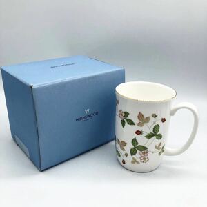 レアWEDGWOOD/ウェッジウッド/正規品/新品未使用/ワイルドストロベリー/マグカップ/１客/ボーンチャイナ箱付190508