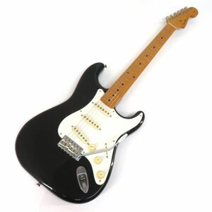 092s☆Fender Japan フェンダージャパン ST57 ブラック ストラトキャスター エレキギター ※中古