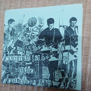 ★激安激レア THE EAT/communist radio 初回ポスタージャケット 初期パンク大名盤 大名曲 Last Laugh records 7inch EP パワーポップ