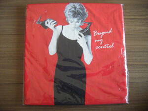 [未開封 Official T-Shirt] Mylene Farmer/Beyond My Control/France Polydor PY 161/綿100％ XL 赤Tシャツ/ミレーヌ・ファルメール