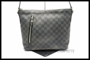 近年モデル希少美中古■LOUIS VUITTON ダミエグラフィット ミックPM レザー ショルダーバッグ ルイヴィトン■0118ok17836