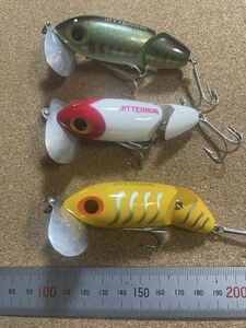 ジッターバグ ジョイント 5/8oz 3個セット フレッド アーボガスト (検索用キーワード) ナマズ 雷魚 スネークヘッド バス 夜釣り