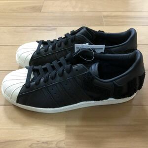 adidas ORIGINALS SUPERSTAR 80s アディダス オリジナルス スーパースター スニーカー ブラック 黒 26.5cm 新品未使用 定番 人気 限定 復刻