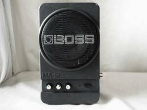 BOSS ボス　マイクロモニタースピーカー　アンプ内蔵スピーカー　■MA-12■　ガリ音なし　音出し確認済み