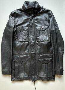 Dior HOMME 04SS ストリップ期 M-65 レザージャケットサンプル 46美品