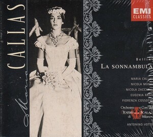 輸入2CD美品状態良好カラス/ベッリーニ　夢遊病の女　全曲　97年再発callas bellini la sonnambula