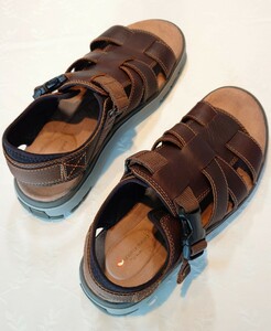 ★未使用！ Clarks/クラークス 【Un Trek Cove/アントレックカーブ】 ダークタンタンレザー　UK8.0　希少品！　　