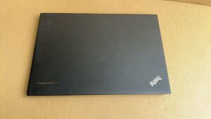 ジャンク現状簡易チェック ThinkPad X1 Carbon Core i7-5600U 8GB HDD無し L1353